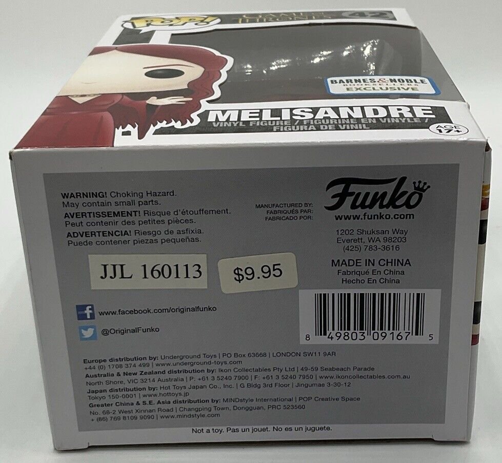 Funko Pop! Vinyl: Game of Thrones/Melisandre #42/Barnes and Noble Exclusive