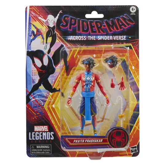 Pavitr Prabhakar 2099 Marvel Legends Series Spider-Man Across The Spider-Verse Collectible 6-Inch Action Figure