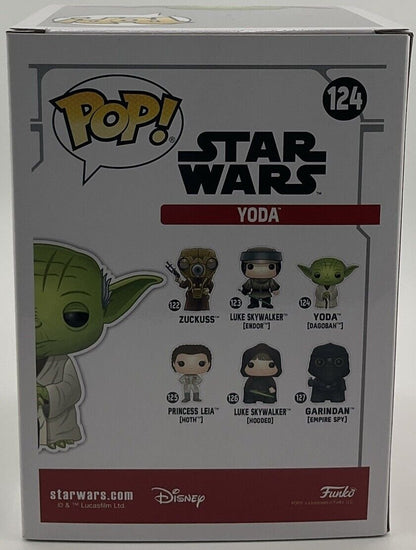 Funko Pop! Star Wars Yoda #124 (Green Box) ECCC 2021 Spring Convention LE