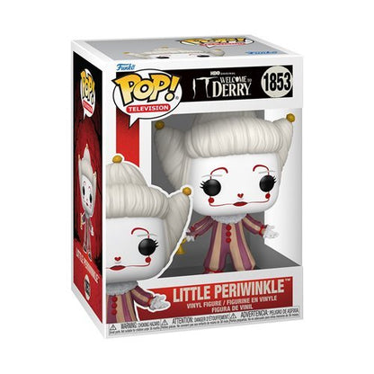 It: Welcome to Derry Wave 2 Funko Pop! 6 Set ( Pickle Dad #1857, Bloody Pennywise #1856, Periwinkle #1855, Original Periwinkle #1854, Little Periwinkle #1853, and Bob Gray as Pennywise #1852) Collectible Vinyl Figures