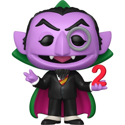 The Count #1792 Funko Pop! Sesame Street - Approx. 4" Collectible Vinyl Figure Bundled with Display Box Protector Case - Estimated Arrival: Oct. 2025 (PRE-SALE)