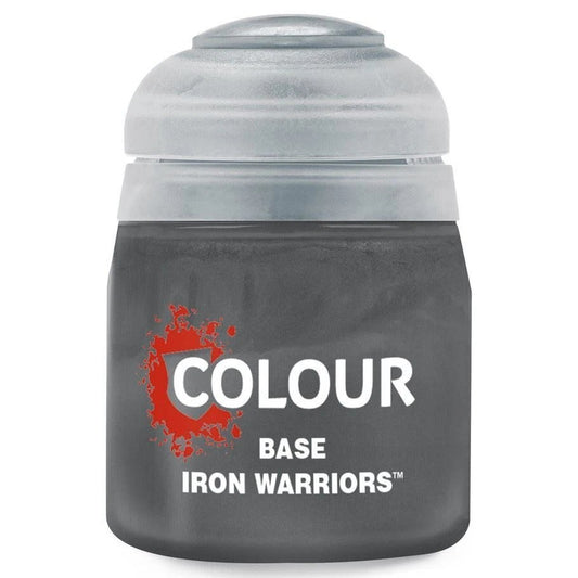 Warhammer Citadel Base Iron Warriors Paint Bottle 12ml