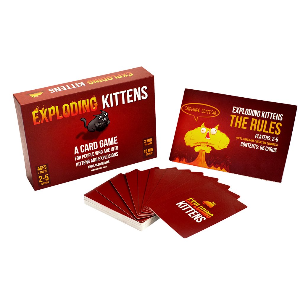 Exploding Kittens Original Edition Card Game (PREORDER - Release Date June 2026)