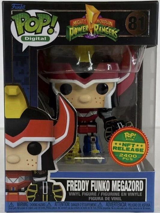 Funko POP Vinyl - Digital - Power Rangers - Freddy Funko Megazord - #81 LE 2400