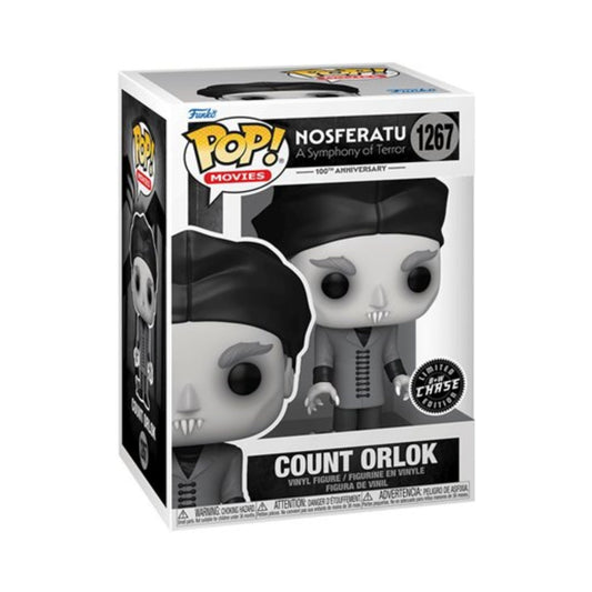 Count Orlok Funko Pop! Movies: Nosferatu A Symphony of Terror - B&W Chase Limited Edition Horror Collectible Vinyl Figure #1267 with Window Display Box