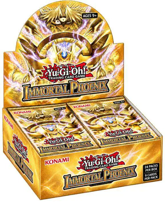 Yu-Gi-Oh! Immortal Phoenix Core Booster Box, 24 Packs, 9 Cards per Pack, Trading Card Game Collectible Booster Box (PREORDER - Release Date January 29, 2027)