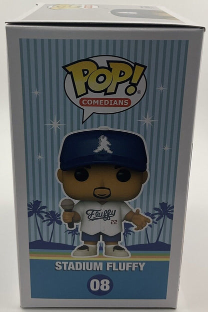 Funko Pop! Comedians Stadium Fluffy White Jersey (Home) #08 Signed