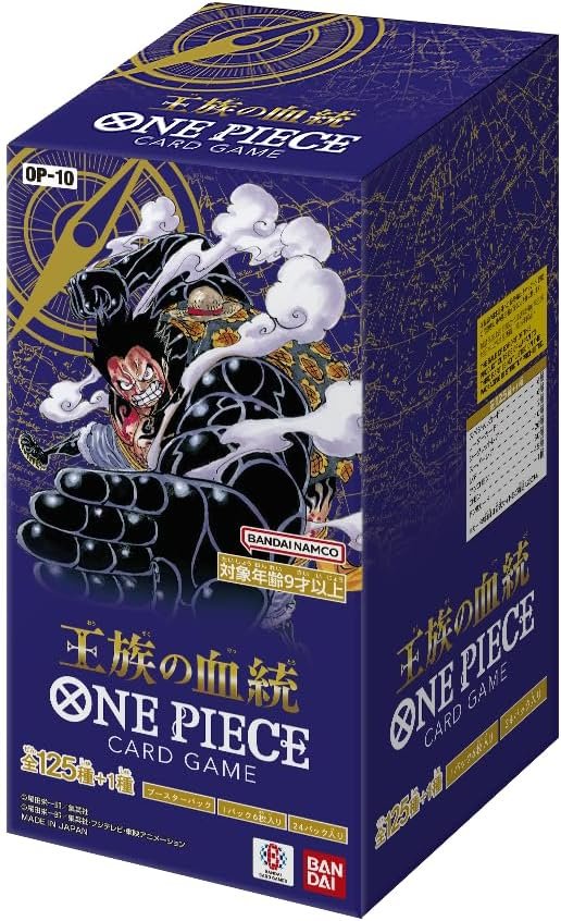 One Piece TCG OP-10 Japanese Booster Box for Collectible Card Games