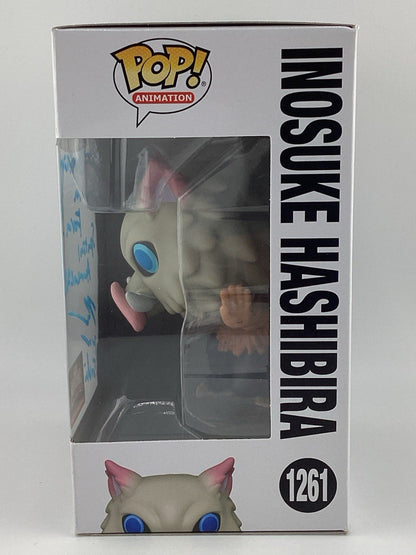 Funko Pop!  Demon Slayer: Kimetsu no Yaiba - Inosuke Hashibira -Signed  Bryce P