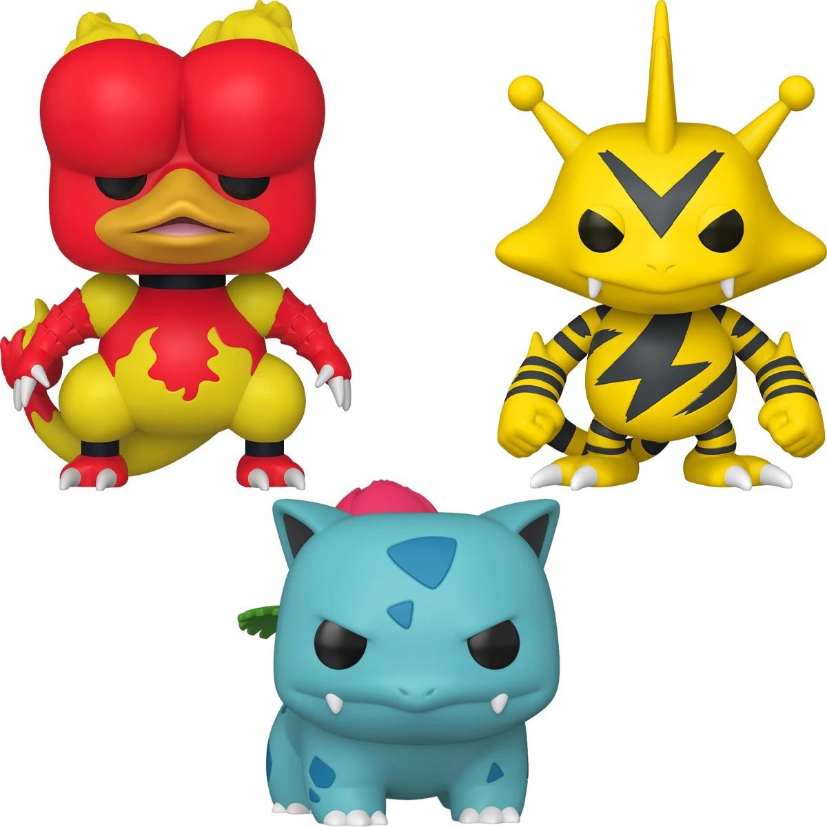 Pokemon Wave 22 Funko Pop! Games - Set of 3 (Electabuzz #1124
