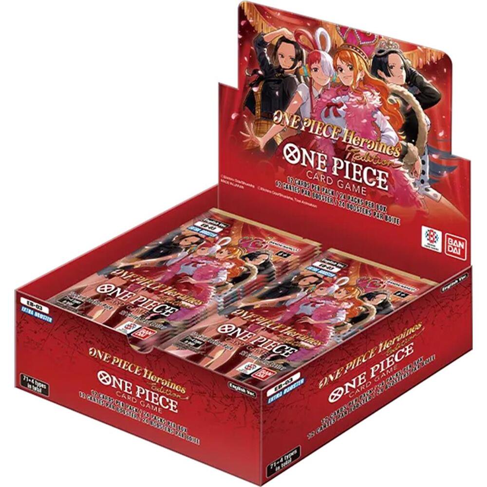 One Piece TCG EB-03 English Heroines Edition Booster Box 24 Packs