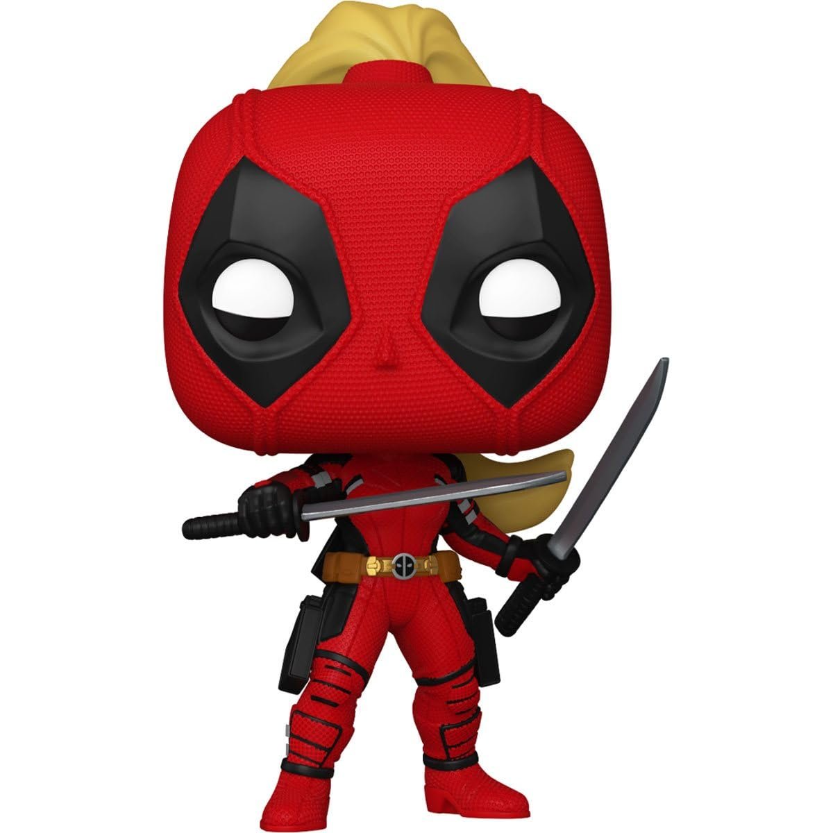 Ladypool with Swords Funko Pop! Marvel Studios Deadpool and Wolverine - Approx. 3 3/4" Collectible Vinyl Figure #1404 with Display Box Protector Case