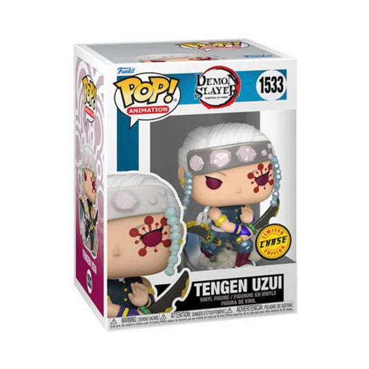 Tengen Uzui Funko Pop! Animation: Demon Slayer - Chase Limited Edition Collectible Vinyl Figure #1533 with Window Display Box