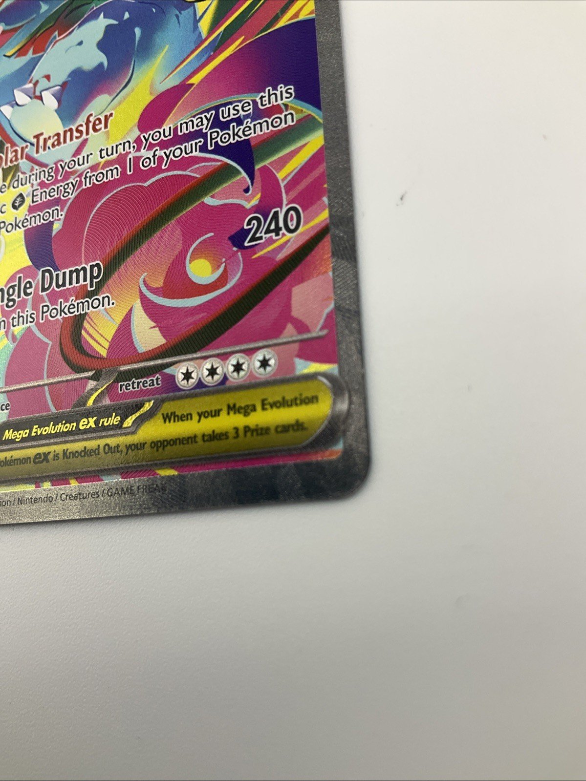 Pokemon Mega Evolution Mega Venusaur EX 177/132 Special Illustration Rare SIR NM