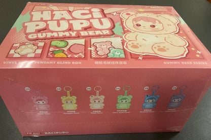 Pop Mart Hacipupu Gummy Bear Factory Sealed Case of 6 Blind Boxes