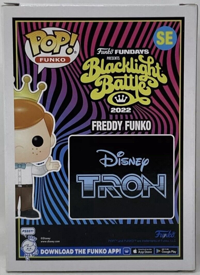 Freddy Funko As Tron SE Glow in the Dark GITD Limited 1000pc