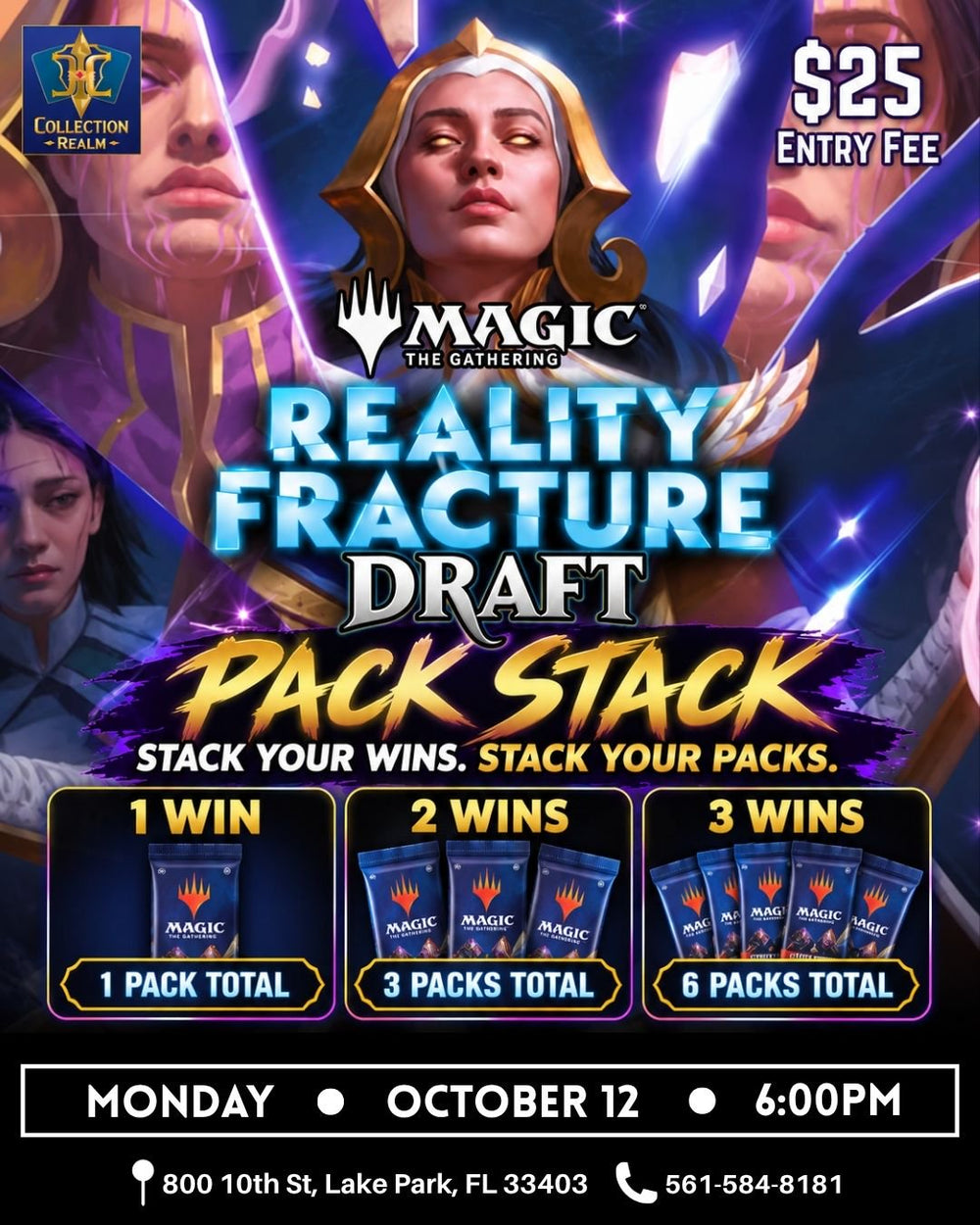MTG Reality Fracture Draft – October 12 2026 (Monday 6PM)