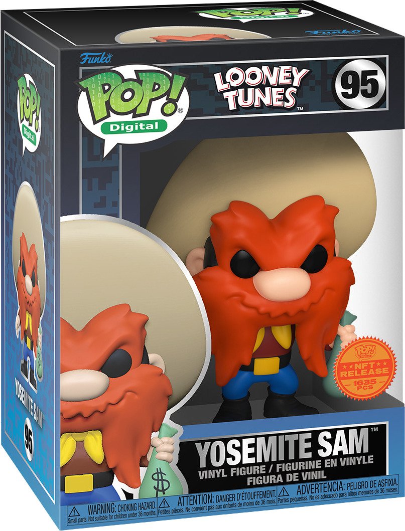 Funko Pop! Vinyl: Looney Tunes - Yosemite Sam (Digital Pop! Release) - Funko