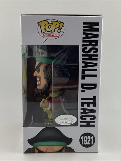 Funko Pop! One Piece - Marshall D. Teach - Funko Excl Signed Chris R #1921