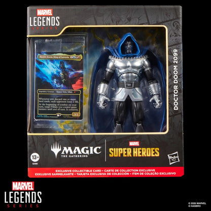 Marvel Legends Series Doctor Doom 2099 6-Inch Action Figure with 8 Accessories and Exclusive Foil Magic: The Gathering Card, Collectible Figure for Marvel Fans and MTG Collectors (PREORDER - Release Date October 2026)