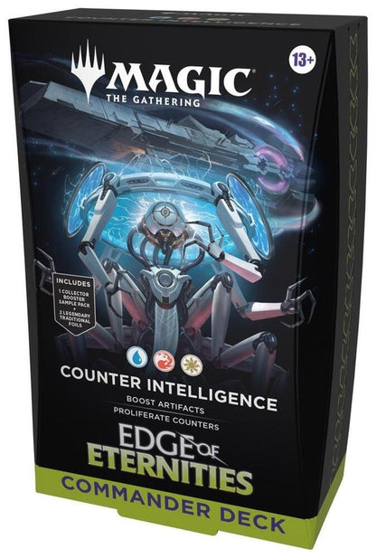 Magic: The Gathering TCG Edge of Eternities Counter Intelligence Commander Deck