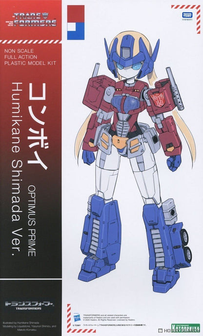 Kotobukiya Transformers Optimus Prime Humikane Shimada Ver. – Non-Scale Action Model Kit