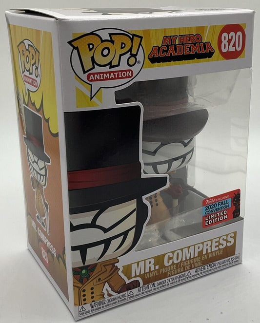 Funko Pop! Vinyl: MHA - Mr. Compress #820 - New York Comic Con Hot Topic