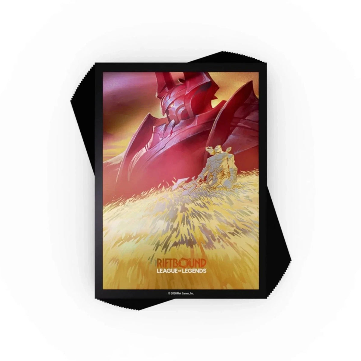 Riftbound Radiance Mordekaiser Art Sleeves #4, League of Legends TCG Sleeves