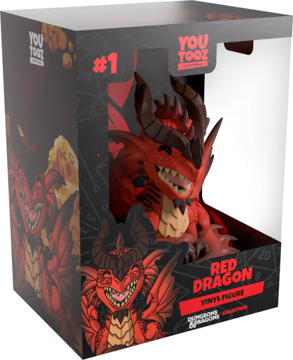 Red Dragon Youtooz Dungeons and Dragons Collection - Approx. 4.8" Collectible Vinyl Figure #1 with Window Display Box (PRE-ORDER)