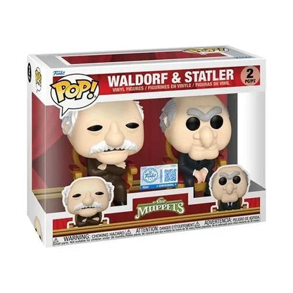 Waldorf & Statler Funko Pop! The Muppets 2-Pack - Collectible Specialty Vinyl Figures - Estimated Arrival: Nov. 2025 (PRE-SALE)