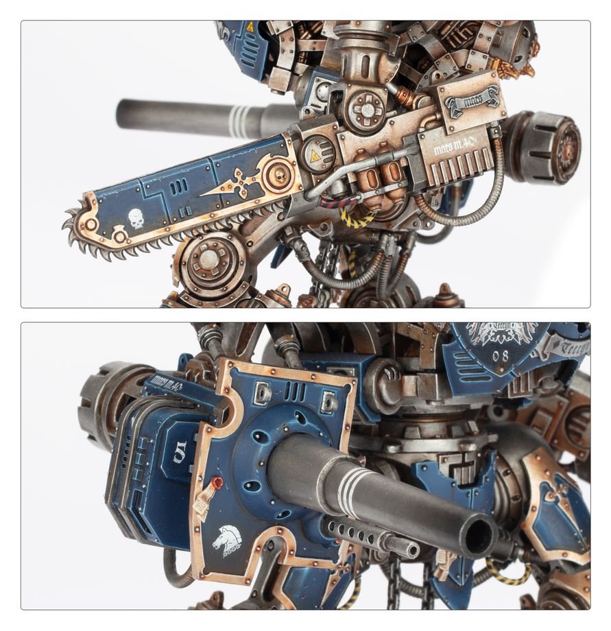 Warhammer 40K Imperial Knights Knight Questoris Model Kit – Multipart Plastic War Machine Figure with 6 Build Configurations for Warhammer 40,000 Armies (PRE-ORDER)