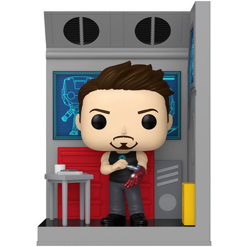 Tony Stark In His Workshop Funko Pop! Nooks Marvel Studios Iron Man - Collectible Vinyl Figure in Protective Case - Estimated Arrival: Sept. 2025 (PRE-SALE)