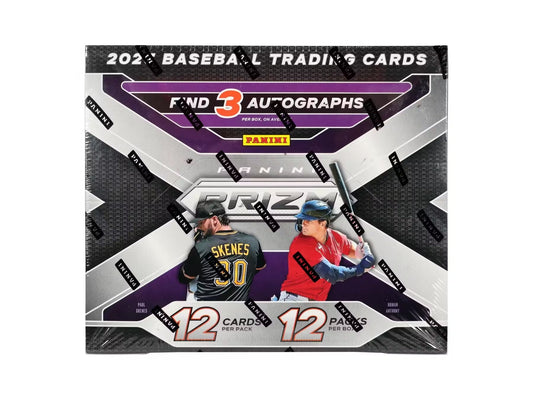 2025 Panini Prizm Baseball Hobby Box sealed – 12 baseball card packs inside