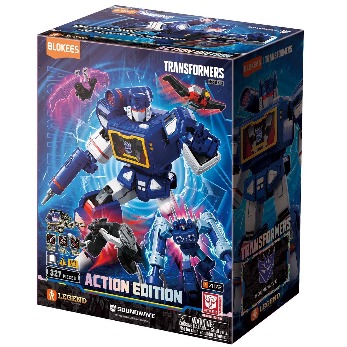 Transformers Action Edition G1 Soundwave AE03 Blokees (PRE-ORDER - Release Date: June 10, 2026)