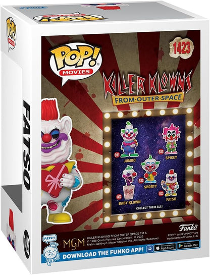 Fatso Funko Pop! Killer Klowns From Outer Space - Vinyl Figure #1423 with Window Display Box