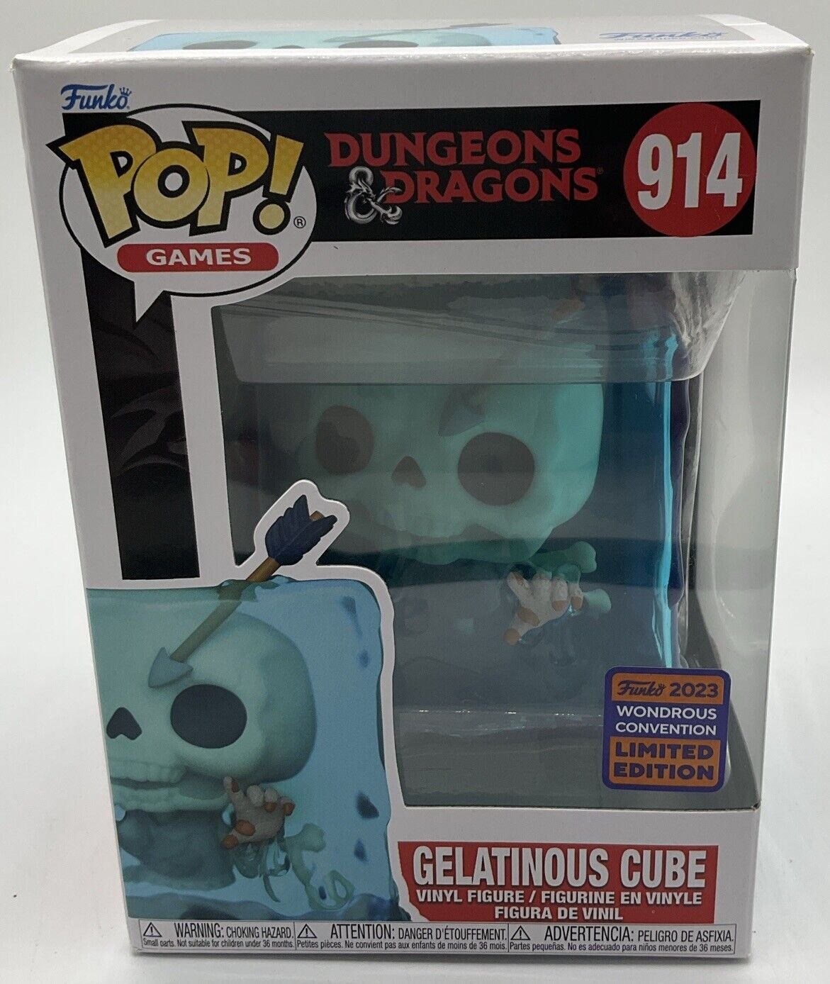 Funko Pop! Vinyl: Dungeons & Dragons - Gelatinous Cube #914 - 2023 Wondrous Con