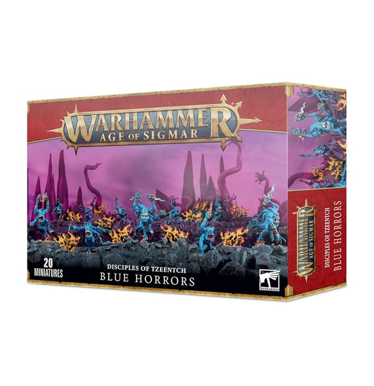 Warhammer Age of Sigmar Disciples of Tzeentch Blue Horrors - 20 Miniatures