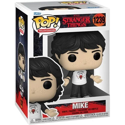 Mike Funko Pop! Television: Netflix Stranger Things - Approx.3 3/4" Collectible Vinyl Figure #1239 with Display Box Protector Case