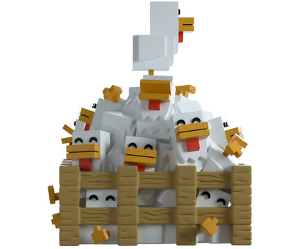 Chickens Youtooz  Minecraft Collection - 3.6" Collectible Vinyl Figure #5 with Window Display Box (PRE-SALE)