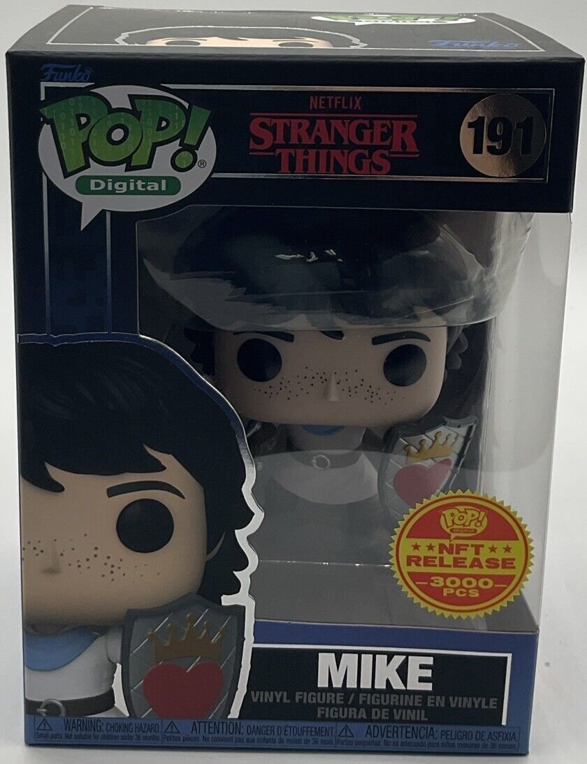 Funko Pop! Digital #191 Stranger Things Mike LE Legendary 3000