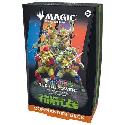 Magic: The Gathering - Teenage Mutant Ninja Turtles Commander Deck 4ct