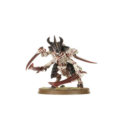 Warhammer 40,000 Tyranids Warriors Miniatures Kit – Build 3 Tyranid Warriors or Tyranid Prime – Customizable Bio-Weapons & Poses – Plastic Tabletop Model Set