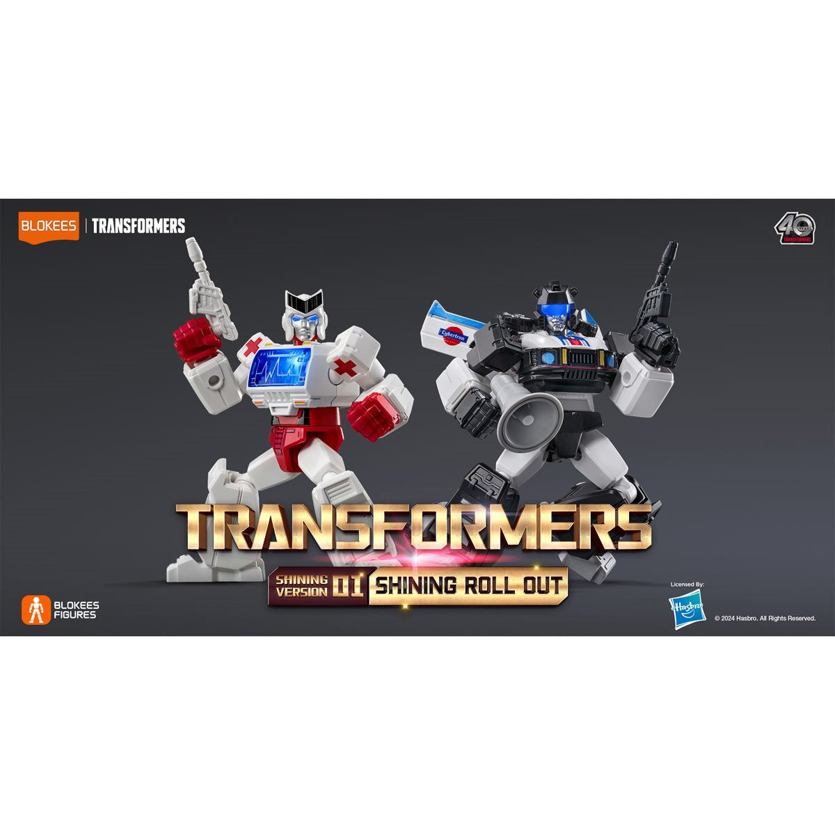 Transformers Shining Version 1 Shining Roll Out Blokees Mini Model Kit PRE-ORDER