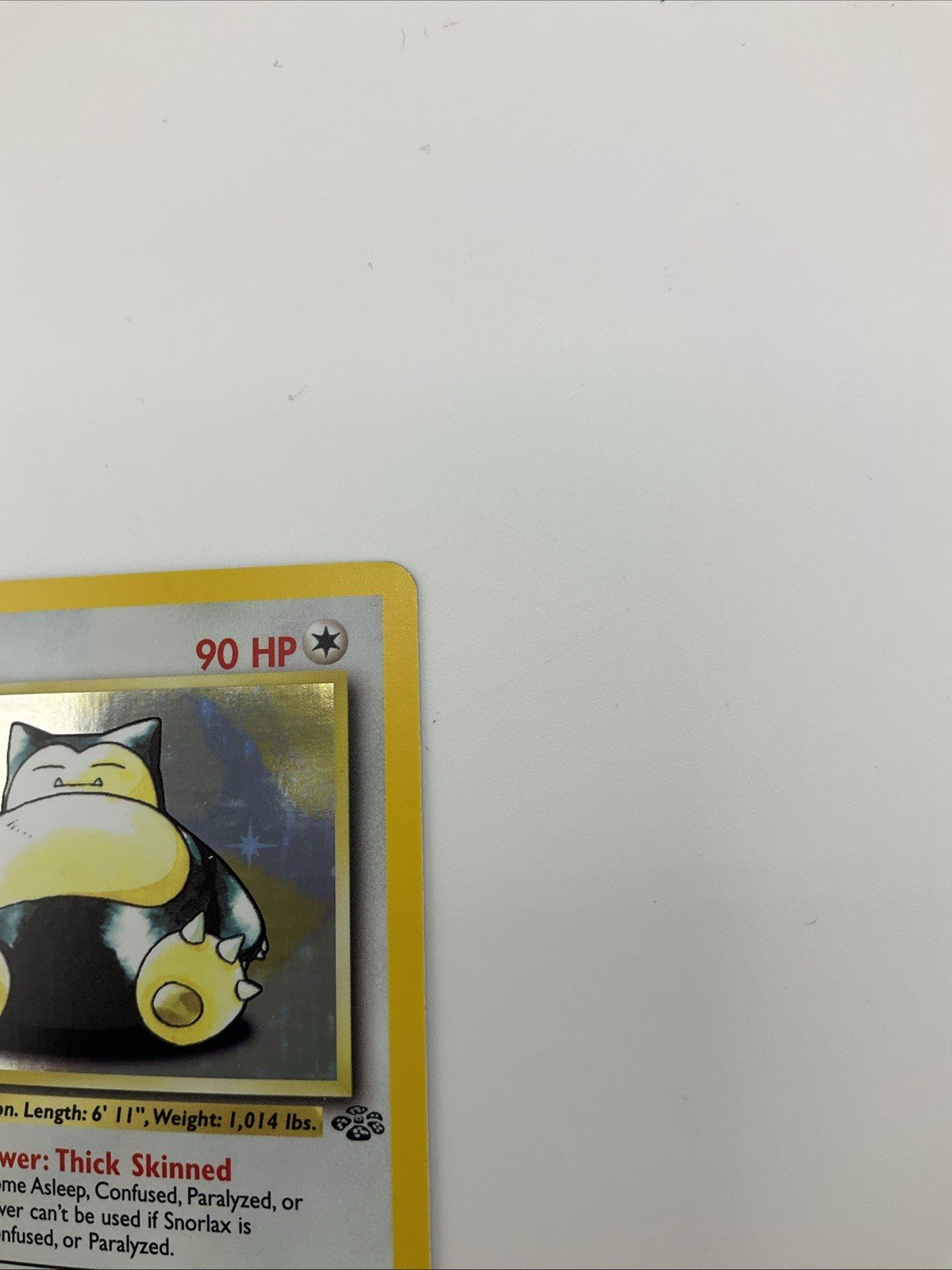 Pokémon TCG Snorlax Jungle 11/64 Holo Unlimited Holo Rare 1st Edition NM