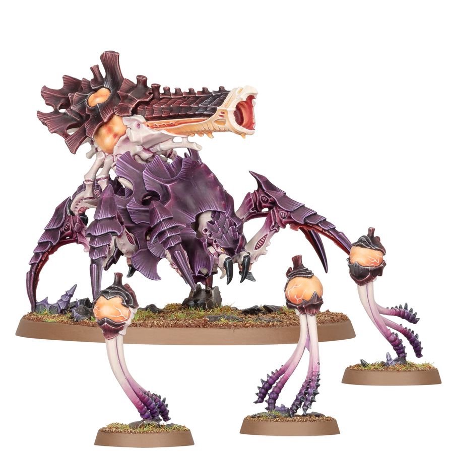 Warhammer 40,000 Combat Patrol Tyranid Assault Brood – 18 Miniatures Including Parasite of Mortrex, Genestealers, Tyrant Guard & Biovore | Warhammer 40K Tyranids Army Set