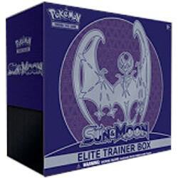 Pokemon TCG Sun and Moon Lunala Elite Trainer Box Trading Card Game Collection Set