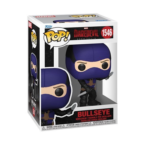 Bullseye #1546 Funko Pop! Daredevil: Born Again - Approx. 3 3/4" Collectible Vinyl Figure Bundled with Display Box Protector Case