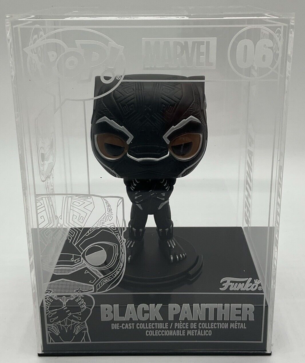 Funko Pop! Diecast: Marvel - Black Panther - Funko (Exclusive) #06 Common