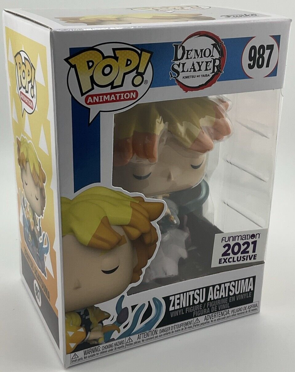 Funko Pop! Vinyl: Demon Slayer: Zenitsu Agatsuma #987 Funimation 2021