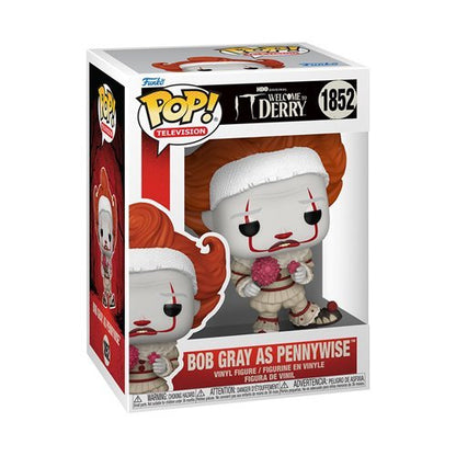 Bob Gray As Pennywise #1852 Funko Pop! Television It: Welcome to Derry - Approx. 5" Collectible Vinyl Figure - Estimated Arrival: Jan. 2026 (PRE-ORDER)
